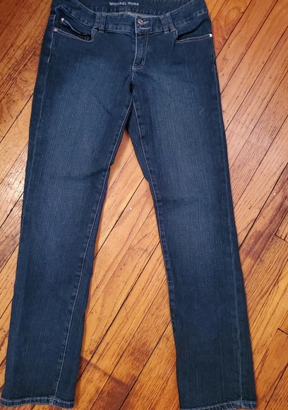 #665 Michael Kors blue jeans - Picture 1 of 5